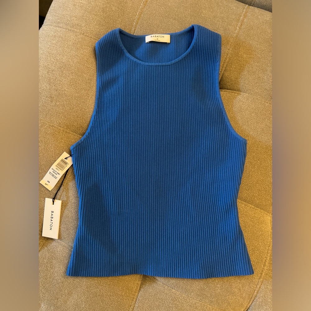 Blue babaton tank